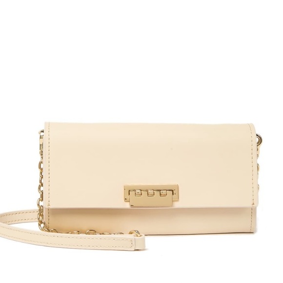 Zac Zac posen earths leather Wallet on a chain new with tag and dust bag - Picture 5 of 11